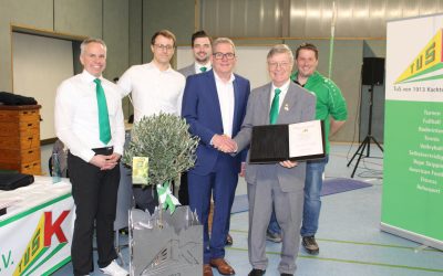 Verabschiedung unseres langjährigen Vorsitzenden Bernhard Engelke auf der Jahreshauptversammlung